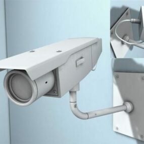 Güvenlik Kamerası Dış Mekan 3d modeli