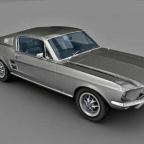 Shelby Mustang Gt500 Car مدل 3d