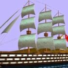 Schlachtschiff Segelschiff