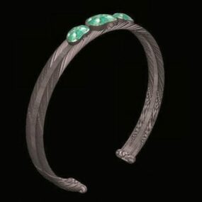 Jewelry Ankle Bracelet 3d model