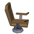 Command Chair mit festem Bein