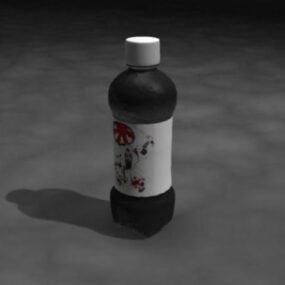 Berry Soda Bottle 3d model