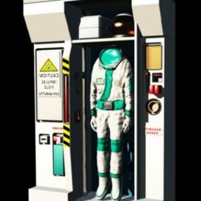 Nasa Spacex 太空服 3d模型