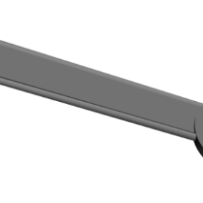Modello 3d dell'attrezzatura per utensili chiave