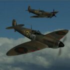 Spitfires 빈티지 항공기