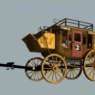 Vintage Stagecoach Cart