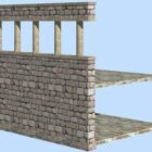 Stair Gate Wall Building