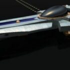 Vaisseau spatial futuriste Starfighter