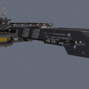 3d модель космічного корабля Stargate