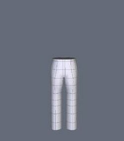 Pantalon pour garçon modèle 3D