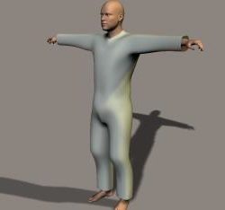 Человек в костюме для Аполлона Max3D модель Имуса