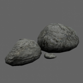 Nature Rock Stone 3d-model