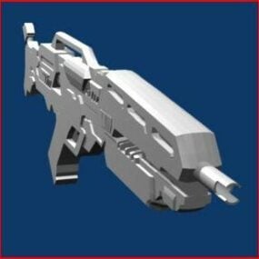 アサルトライフル銃Tac98 3Dモデル