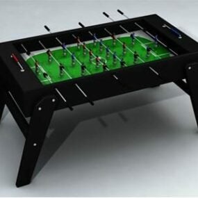 Modelo 3d de futebol de mesa
