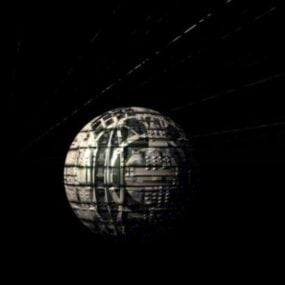 Death Star Planet 3d-modellen