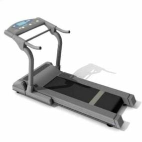 Treadmill Gym Equipment 3d model