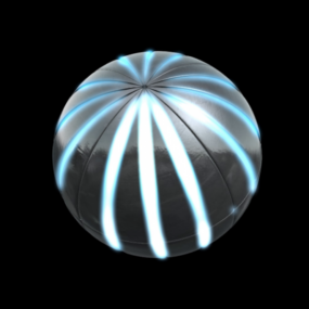 الخيال العلمي نموذج الكرة الخفيفة 3D