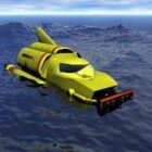 Thunderbird Futuristic Spaceship