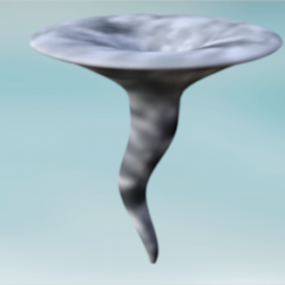 Tornado Weer Objenz. 3D-model