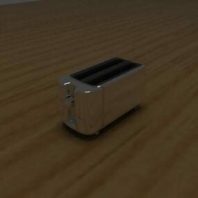 Small Kitchen Toaster 3d model