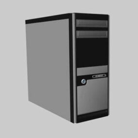 Caja de PC estilo torre modelo 3d