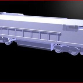 Iron Train Vehicle Wip 3d model