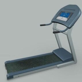Mô hình 3d thiết bị tập thể dục máy chạy bộ điện