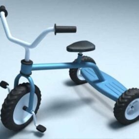 Trehjuling bil 3d-modell