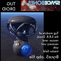 3D model Scifi Tug Droid