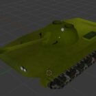 Amfibie militär tank