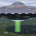 Veicolo spaziale futuristico UFO