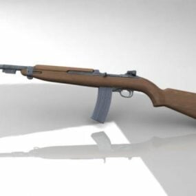 M1 Carbine Vintage Gun 3d-modell