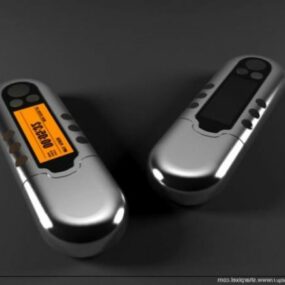 USB-drive sleutel 3D-model
