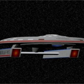 Star Fighter Alien Spaceship 3d model