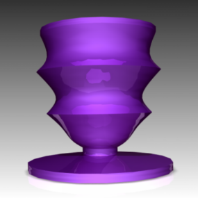 Klasický 3D model urny