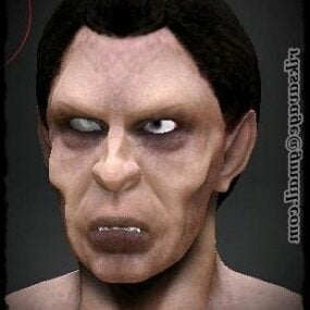 Vampire Man 3d model