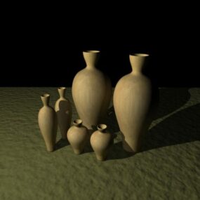 Keramikvas 3d-modell