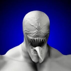 Venom Monster Character 3d model