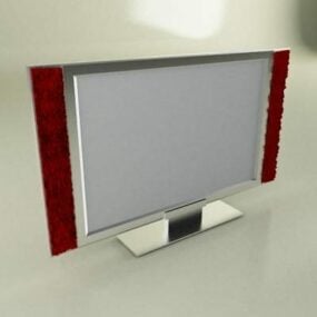 Včetně plazmové televize Soundbar 3D model