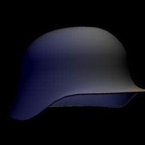 Modello 2d del casco della Seconda Guerra Mondiale