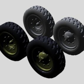 Neumáticos para camiones Ww2 modelo 3d