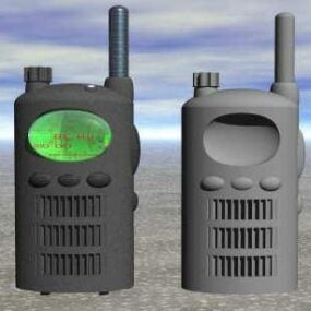 Walkie Talkie Radyo Telefon 3D modeli