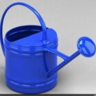 Blue Iron Watering Can