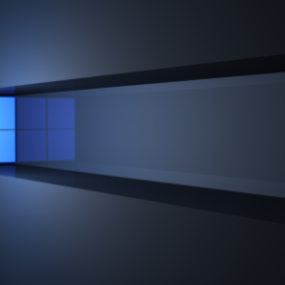 Microsoft Window Wallpaper 3d model