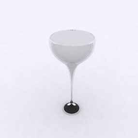 一般的なワイングラス 3D モデル