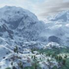 Montagna Bianca d'Inverno
