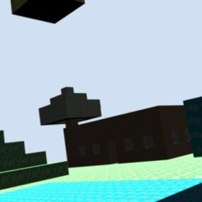 Creator Block-gaming Objenz. 3D-model