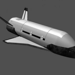 דגם תלת מימד של Nasa Airplane X37b