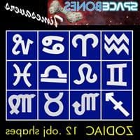 Zodiac Board 3d model