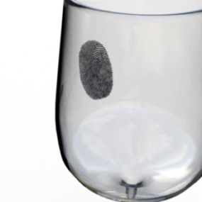 Simple Glass Cup 3d model